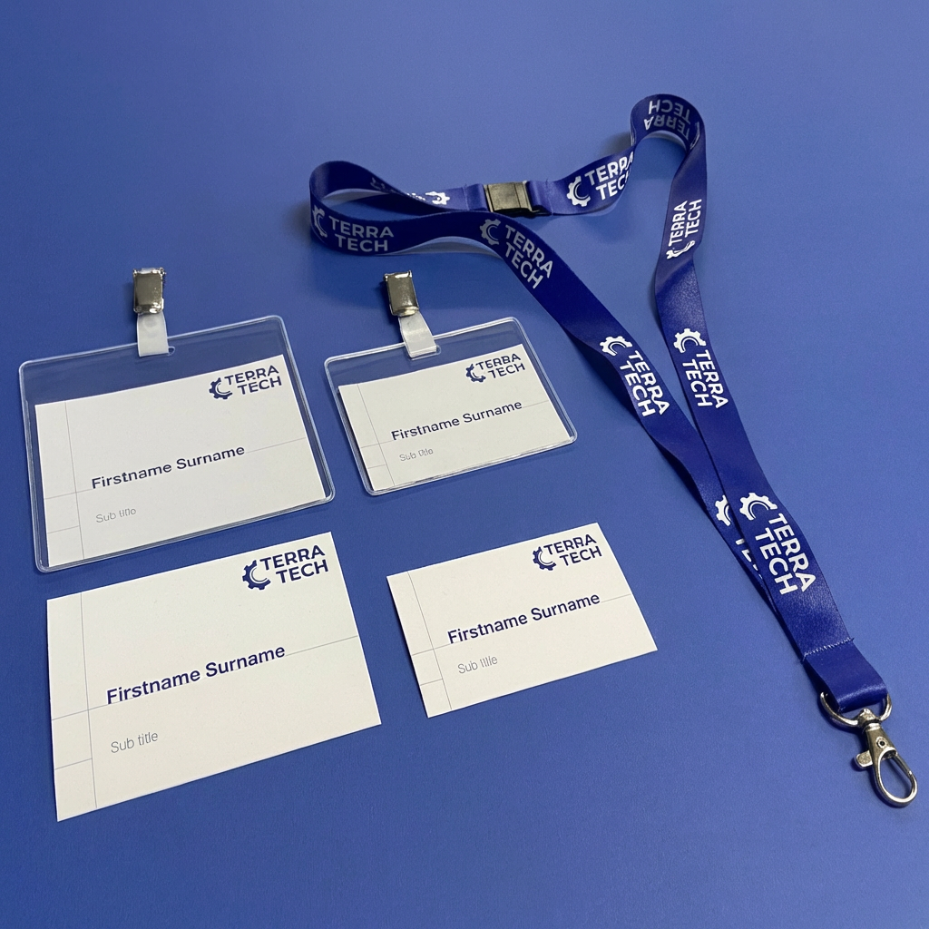 Naambadges voor trainingen en evenementen