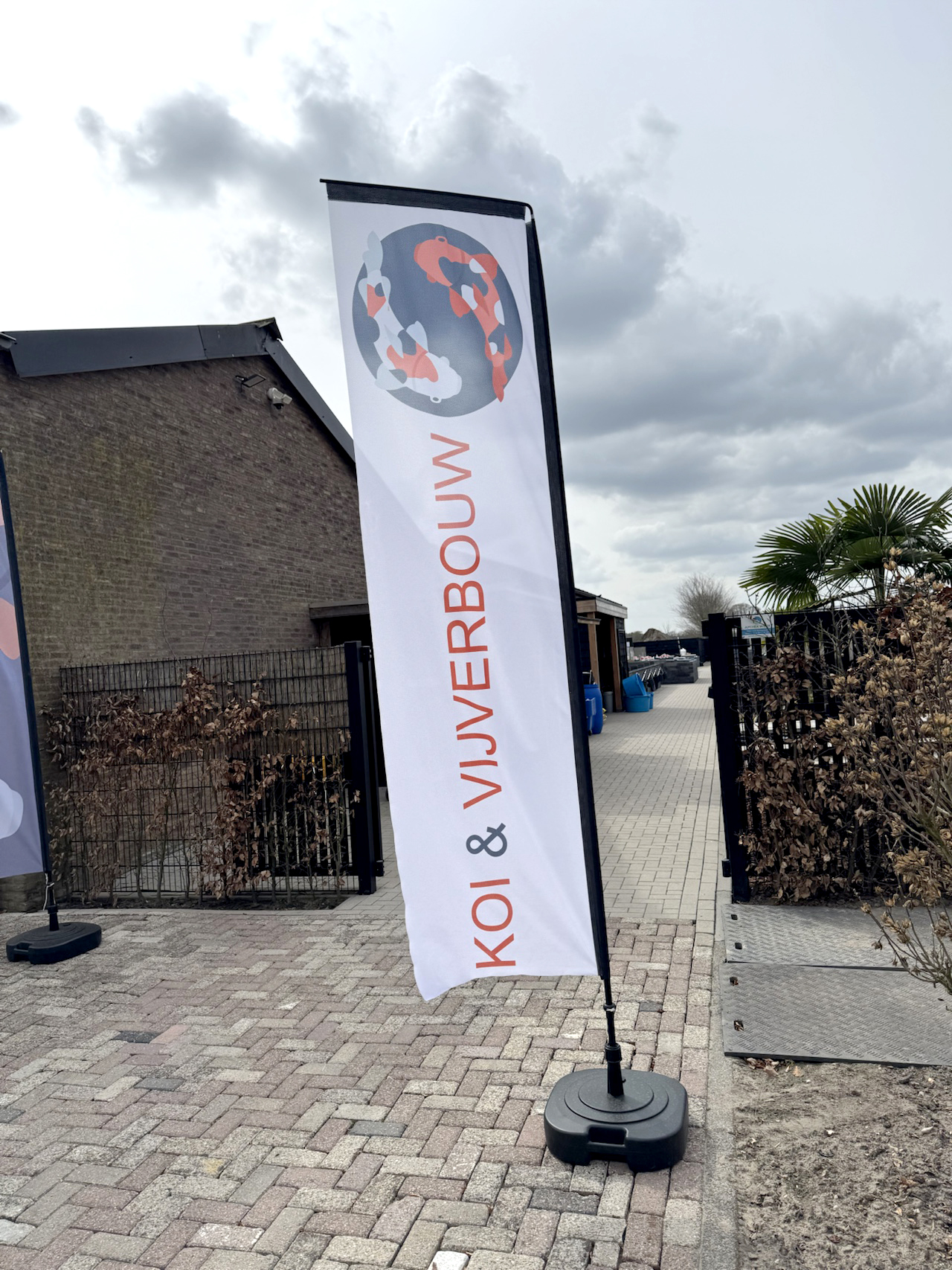 Beachvlaggen op locatie Veldhoven